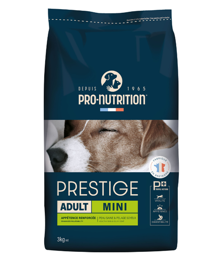 203320C4 Pro Nutrition Prestige Dog Adult Mini 3Kg - Image 1