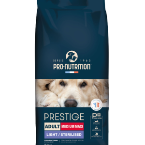 Pro Nutrition Prestige Dog Adult Medium/ Maxi Sterilised 15Kg