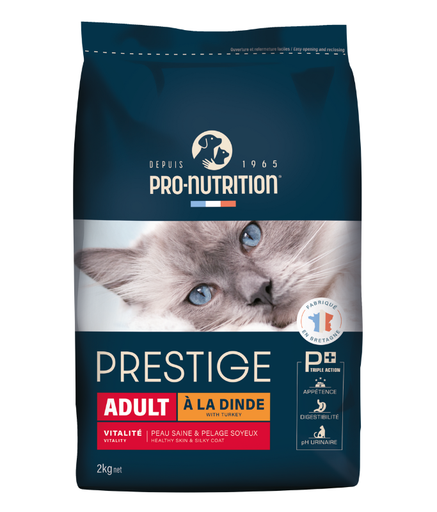 203790C4 Pro Nutrition Prestige Cat Adult Turkey 2Kg - Image 1