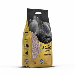 Meow Mates Bentonite Cat Litter - Lemon Scent 25L/20kg
