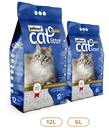 Patimax Premium Ultra Clumping Cat Litter[Flavor - Baby, Size - 12L]