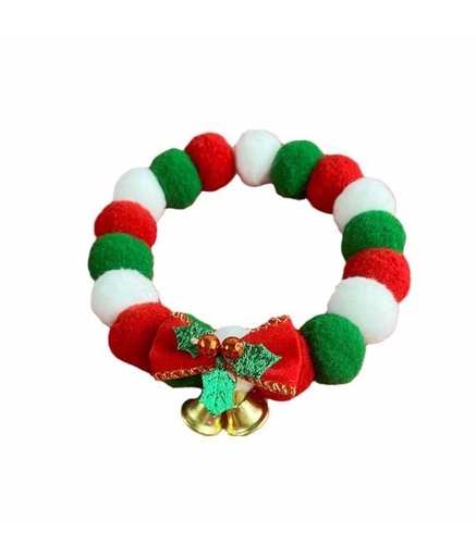 CH-160157 Seasopet Christmas Pet Bell Collar Ø10cm - Image 1