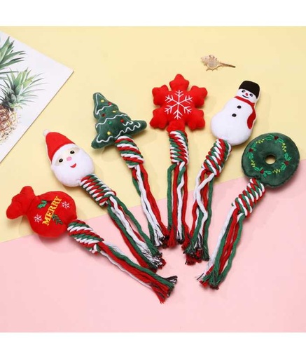 CH-160172 Seasopet Christmas Soft Toys with Rope - Image 1
