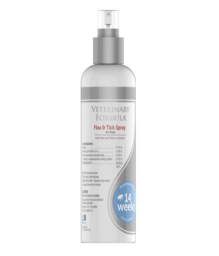 FG01333-FG01812 Synergy Labs Veterinary Formula Flea & Tick Spray 237ml (8 Fl Oz) - Image 1