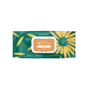 NurturePro AG+ Silver Pet Wet Wipes -Aloe Vera (100 Sheets/ Pack)