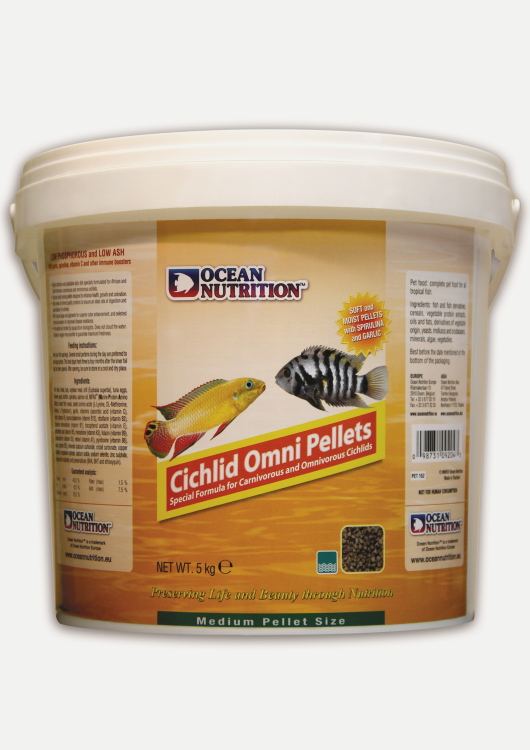 OC1009204 CICHLID OMNI PELLETS - 5 KG BUCKET - Image 1