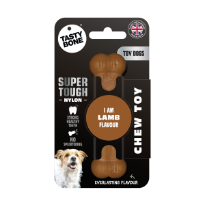PT820113 TastyBone Nylon - Toy Dog - Lamb - Image 1