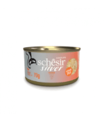 Schesir Functions Cat Pouch Digestive Topper Pumpkin With Wheat Grass 40G (Min Order- 12 Pouch) - Image 2
