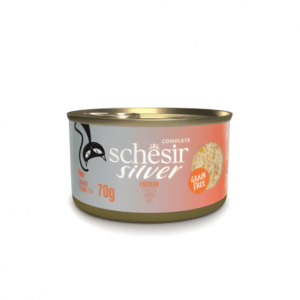 Schesir Silver Senior Cat Wholefood - Chicken 70g (Min Order- 12 Cans)
