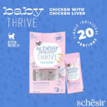 Schesir Baby Thrive Mousse Kitten - Chicken 160G (20X8G) - Image 6