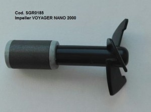 Voyager - Nano 2000 (60Hz) Rotor +Stainless Steel Shaft + Rotating Mount
