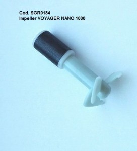Voyager - Nano 1000 (60Hz) Rotor +Stainless Steel Shaft + Rotating Mount