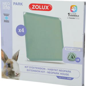 Extension Kit With 4 Mesh Panels For Neolife Guinea Pig Neopark