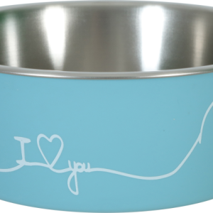 Non-Slip Love Dog Bowl