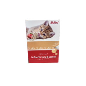 Bioline Cat Treats 15g x 24[Flavor - Yellowfin Tuna & Scallop]