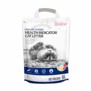 Bioline Urinary System Health Indicator Cat Litter 6L[Volume - 6L]