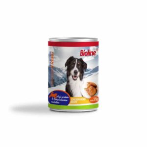 Bioline Canned Dog Food 375G-[Flavor - Chicken Meat]