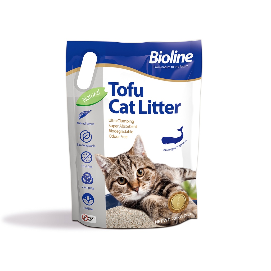 6970117125719.jpg Bioline Tofu Cat Litter 7L - Image 1