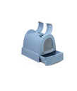 IMAC Zuma Litter Box For Cats - 40 x 56 x 42.5cm[Color - Gray,  Size - M]