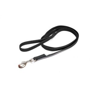 JL216GM-S2 Color & Gray with handle leash - - Black-Gray / Width 2 cm & Length 2 meter - Image 1