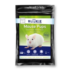 Blijkie black foil line - mice small 8-15g
