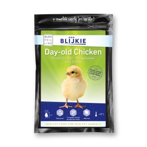 Blijkie black foil line - day old chickens 25g
