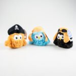 Duvo+ Electronic Plush Owl Cat Toy 6X10X13Cm Mixed Colors - Image 4