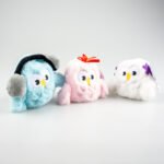 Duvo+ Electronic Plush Owl Cat Toy 6X10X13Cm Mixed Colors - Image 3