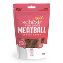 SCINV26267004 Schesir Grain-Free Dog Snacks Meat Balls 225g - Gently Baked Beef - Image 1