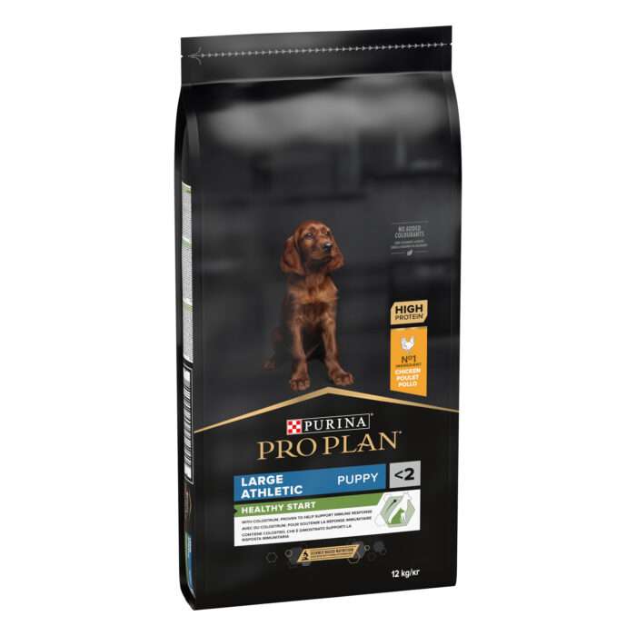 12366971 PRO PLAN HEALTHY START LARGE ATHLETIC PUPPY , DRY DOG FOOD WITH CHICKEN, - Image 1
