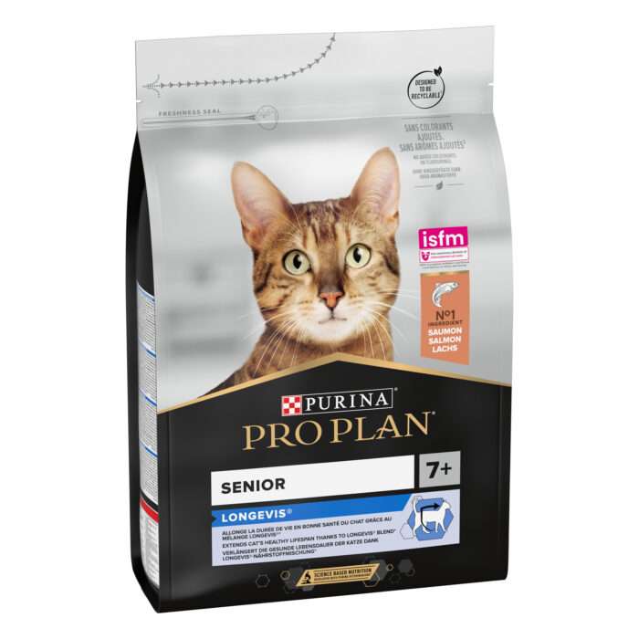 12538872 PRO PLAN LONGEVIS SENIOR 7+ DRY CAT FOOD WITH SALMON - Image 1