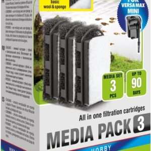 Aquael Mini Standard Media Pack For Versamax Mini - 3Pcs