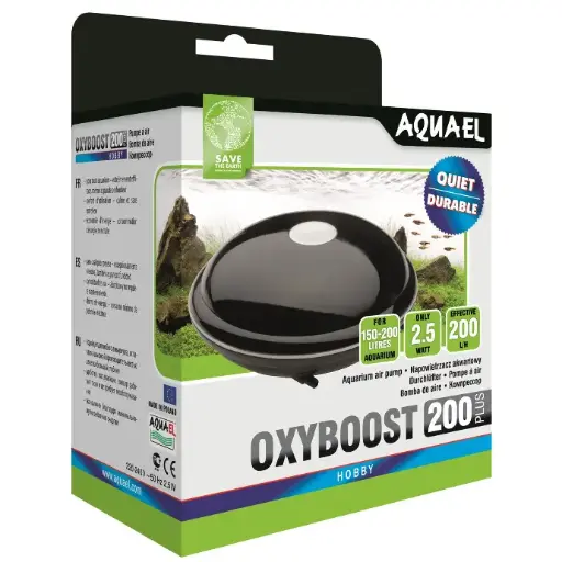 AQ113337 Aquael Oxyboost Airpump – 200L/H - Image 1