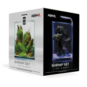 Aquael Shrimp Set Smart Black-Day & Night[Volume - 20L]