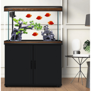 Karis Perfect Aquarium with Cabinet 620x370x500mm[Color - Black]