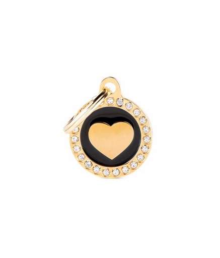 BH30GM03G MY FAMILY CERCHIO PICCOLO NERO - Image 1