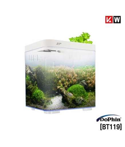 BT119-T KW Zone Dophin 7L Mini Betta Tank Kit - Image 1