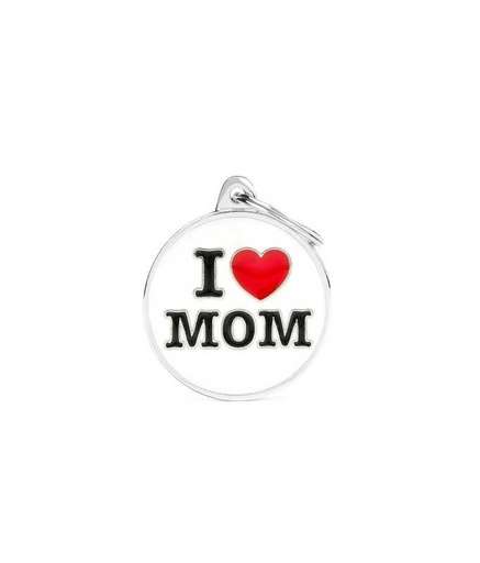 CH17LOVEMOM MY FAMILY CERCHIO GRANDE I LOVE MOM - Image 1