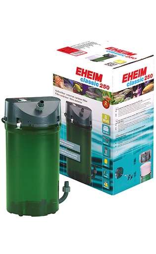EH2213510 EHEIM classic 250 external filter (inc. coarse/fine filter pad) - Image 1
