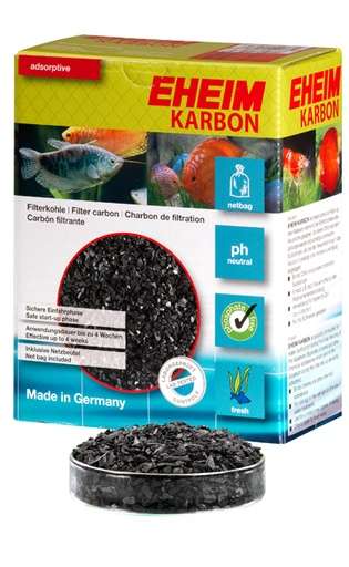 EH2501401 EHEIM KARBON 225g ≈ 1l + net bag filter media - Image 1
