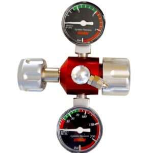 EHEIM CO2-pressure reducer with manometers f. reusable bottle