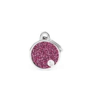 MY FAMILY CERCHIO S GLITTER ROSA SHINE NEW