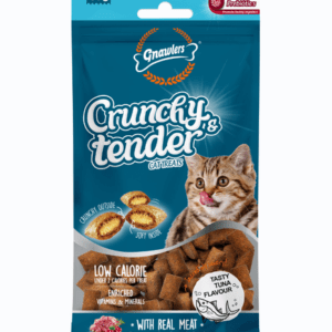 Gnawlers Crunchy & Tender Cat Treats 65g - Tuna Flavour