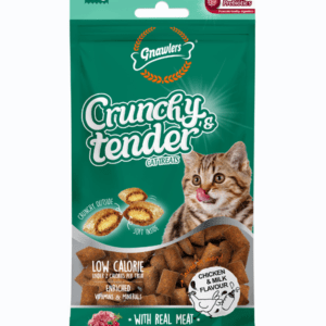 Gnawlers Crunchy & Tender Cat Treats 65g -