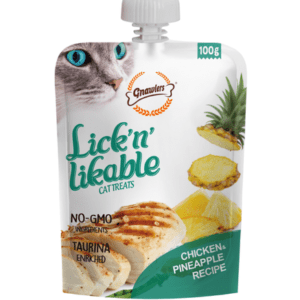 Gnawlers Lick 'n' Lickable Cat Treats 100g -