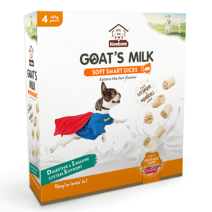 Howbone Goat's Milk - Soft Smart Dices (4pcs x 45g)