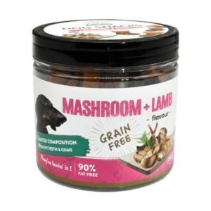 Howbone Training Bite -Dog Snack 200g - Mushroom & Lamb Flavour