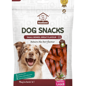 Howbone Dog Snack -Twist Stick 270g - Lamb Flavour