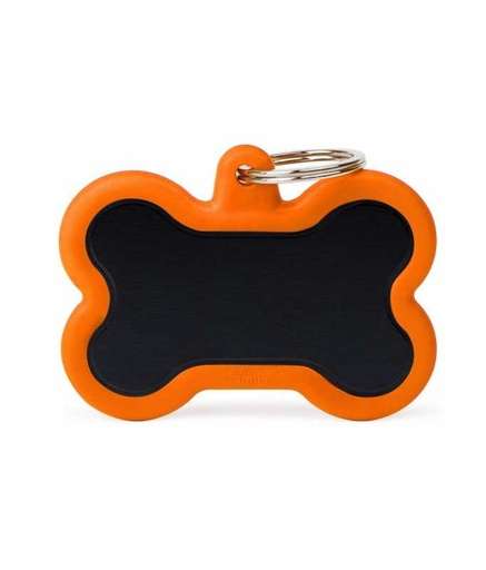 HTA01XLORANGEMP My Family Black Bone XL ALU Orange Rubber - Image 1