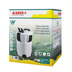 Karis Crystal Clean External Canister Filter  UV+ Lamp[Max Output - 2000L/H]